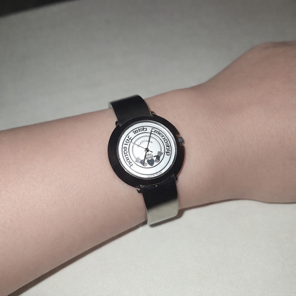 Stainless Steel Claddagh Wearable Watch
